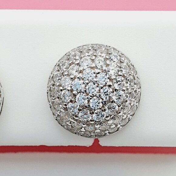 "925 Sterling Silver Cubic Zirconia Earrings, U19254564 - Picture 7 of 11